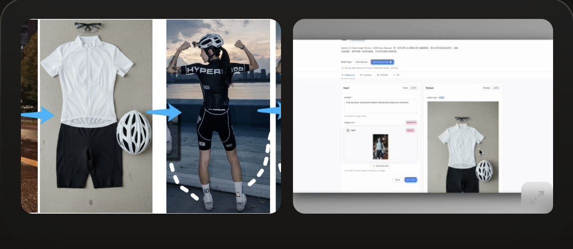 Mage Flow AI image editing example collage